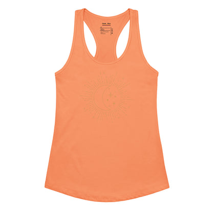 moon and stars | racerback tank
