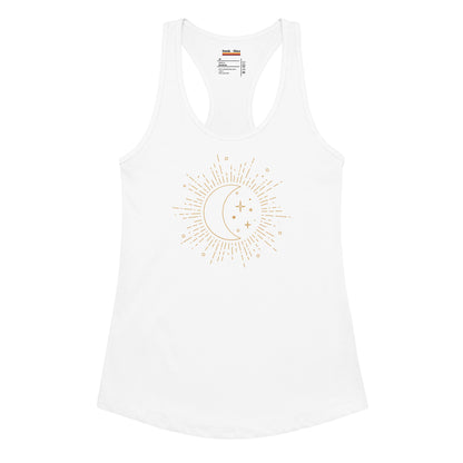 moon and stars | racerback tank