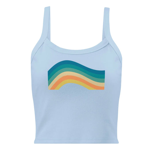 sunset wave | micro tank top - f u n k + f i n a