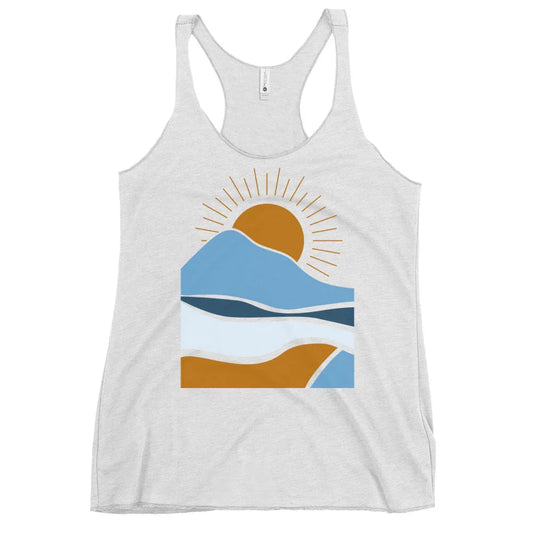 morning sunrise | racerback tank - f u n k + f i n a