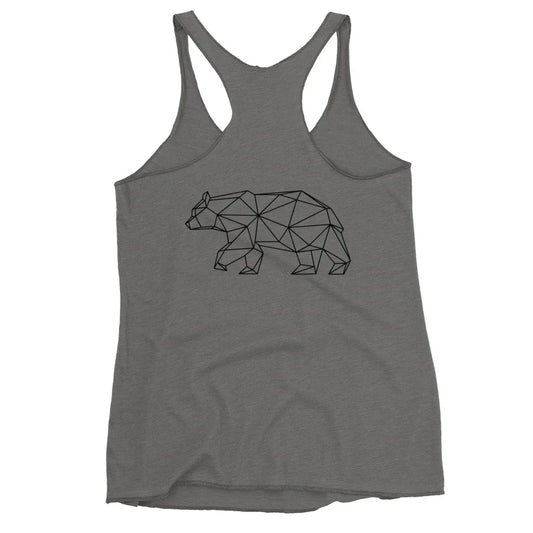 bear star back | racerback tank - f u n k + f i n a