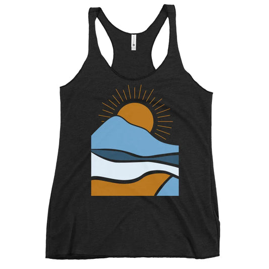 morning sunrise | racerback tank - f u n k + f i n a
