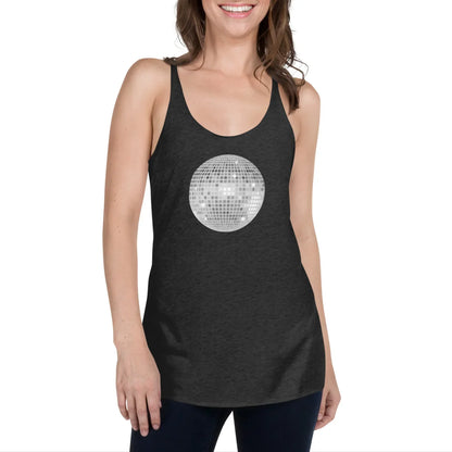 discoball | racerback tank - f u n k + f i n a