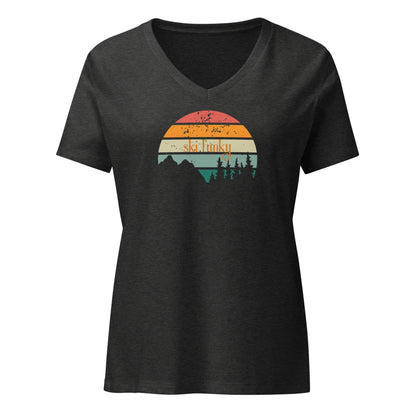 ski funky | vee-neck tee - f u n k + f i n a