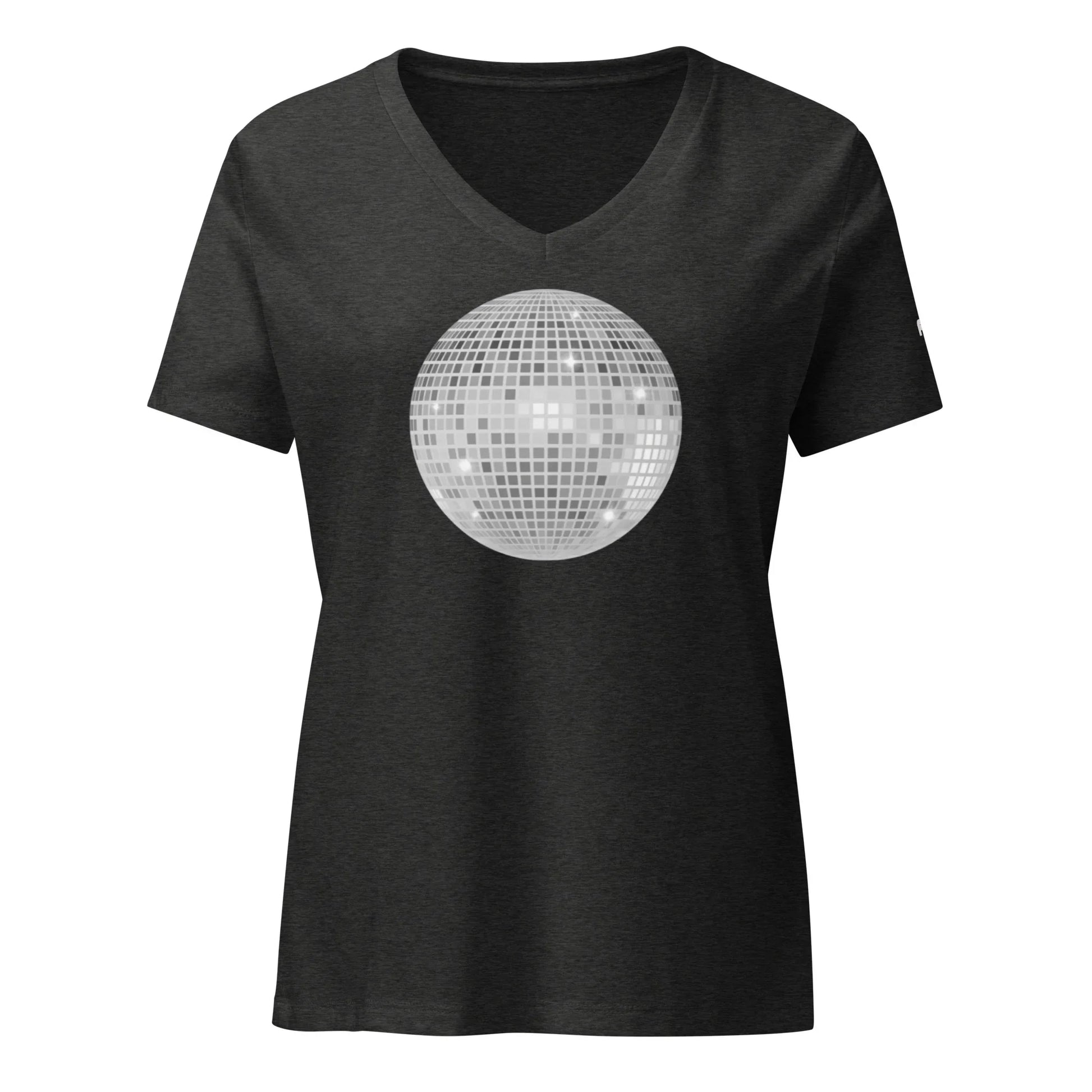 discoball | vee-neck tee - f u n k + f i n a
