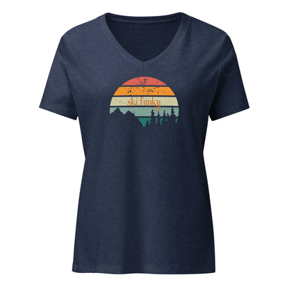 ski funky | vee-neck tee - f u n k + f i n a