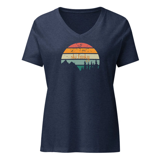 ski funky | vee-neck tee - f u n k + f i n a