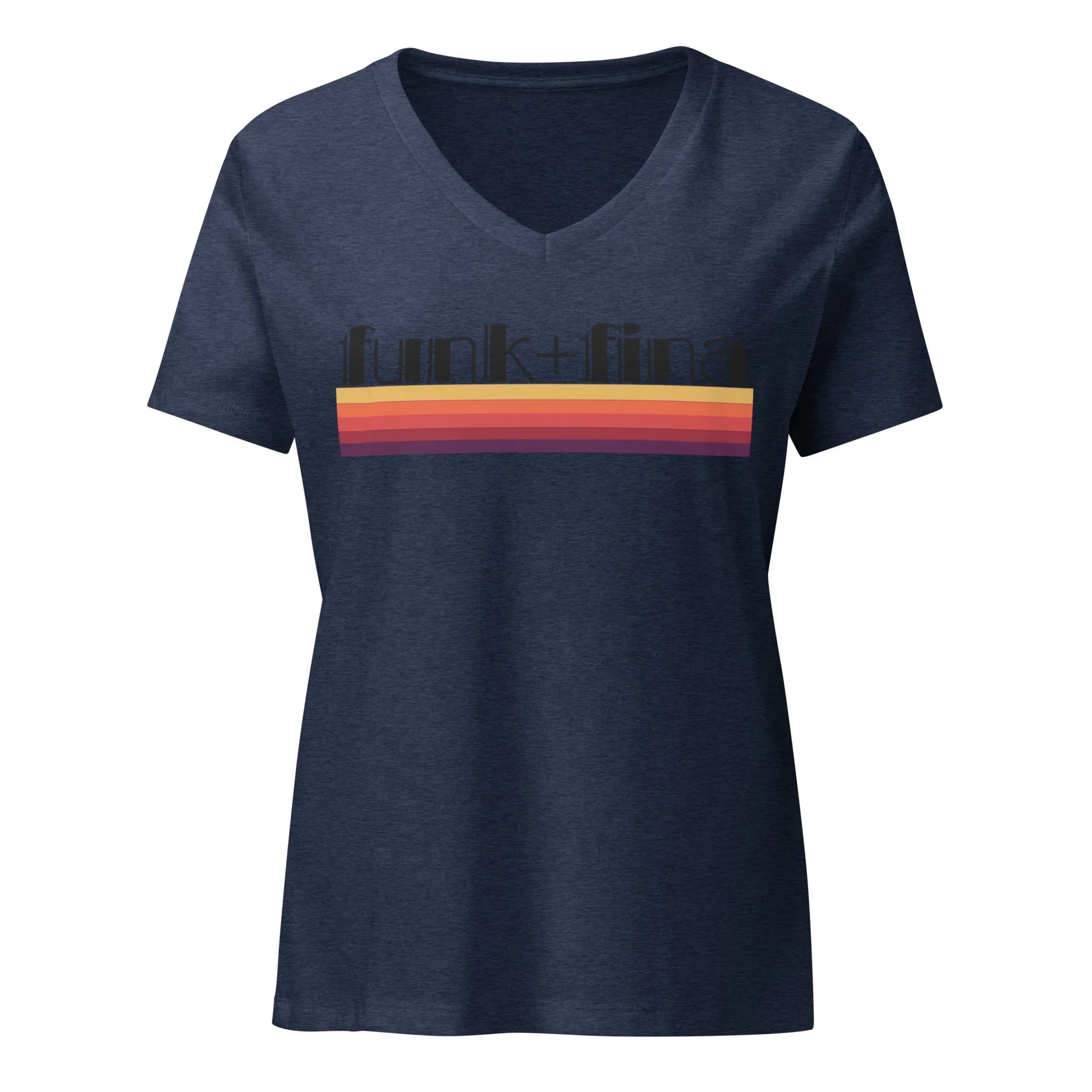 retro | vee-neck tee - f u n k + f i n a