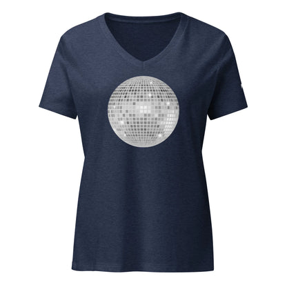 discoball | vee-neck tee - f u n k + f i n a