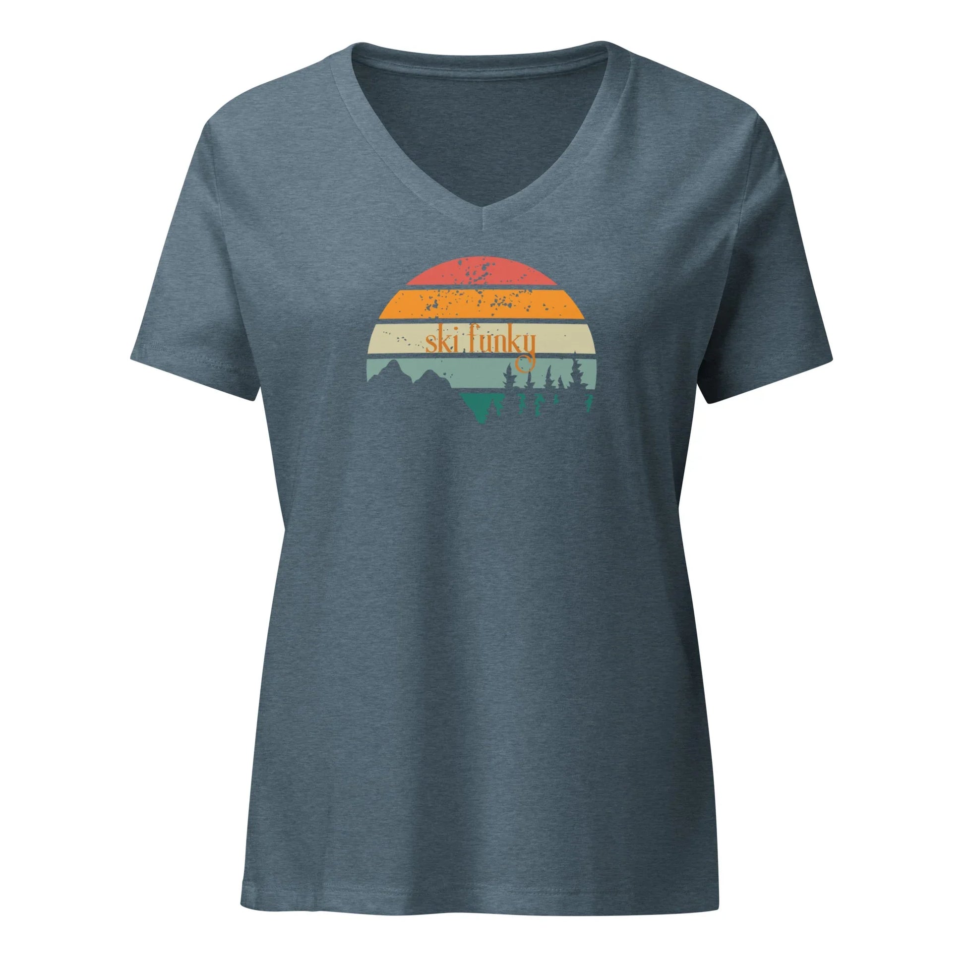 ski funky | vee-neck tee - f u n k + f i n a