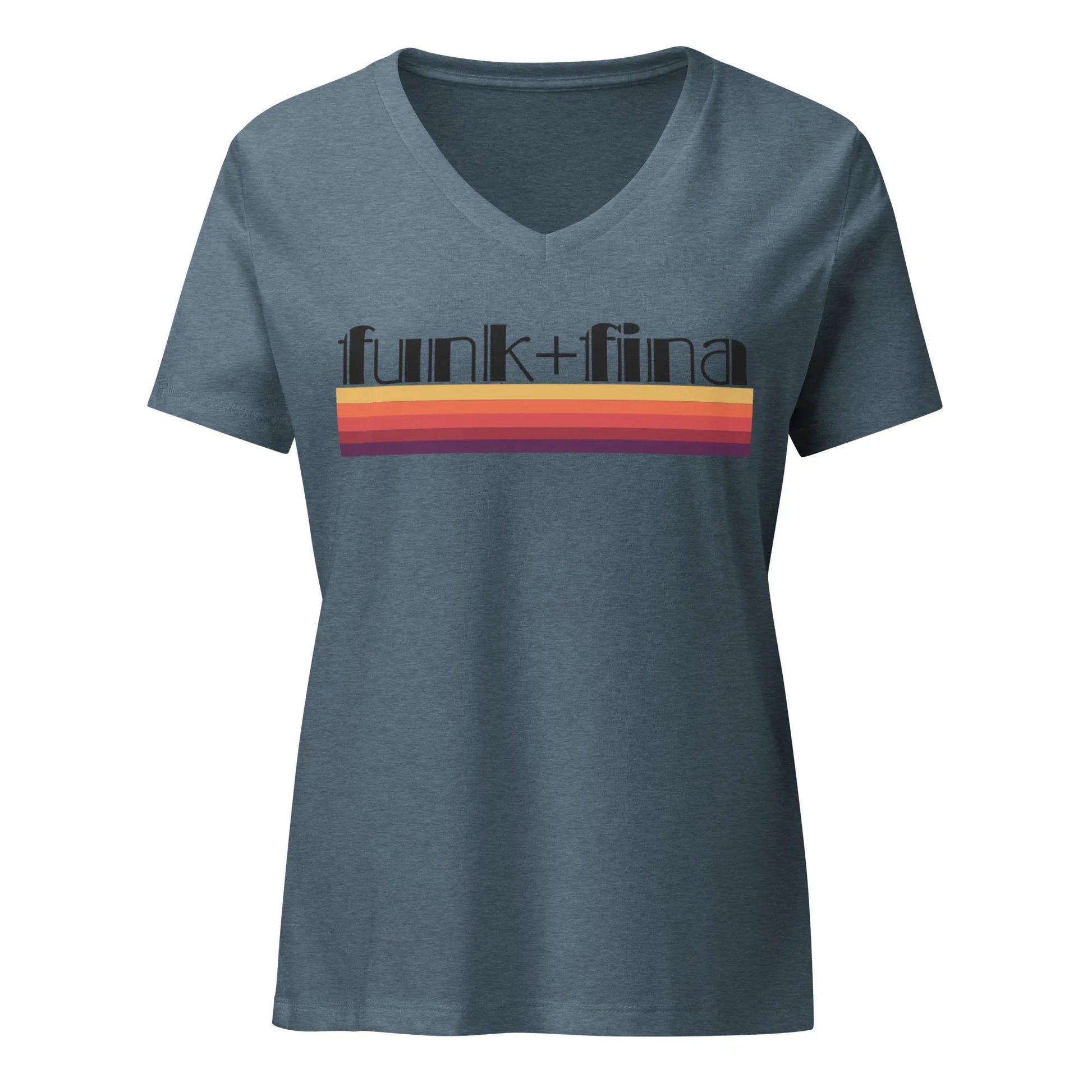 retro | vee-neck tee - f u n k + f i n a