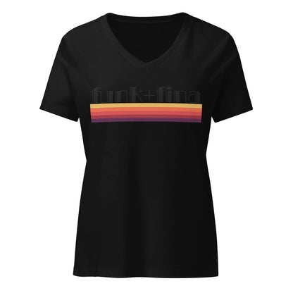 retro | vee-neck tee - f u n k + f i n a