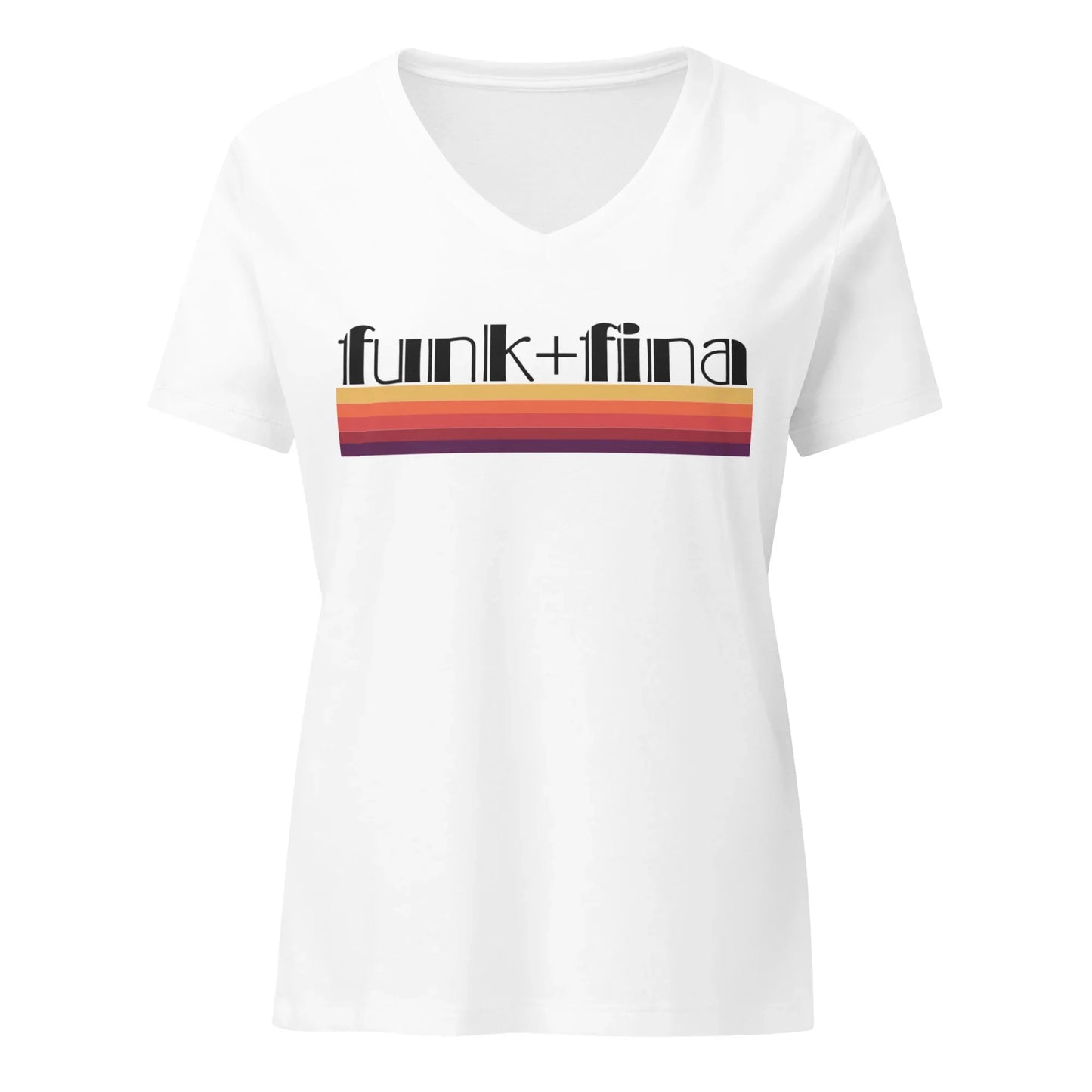 retro | vee-neck tee - f u n k + f i n a
