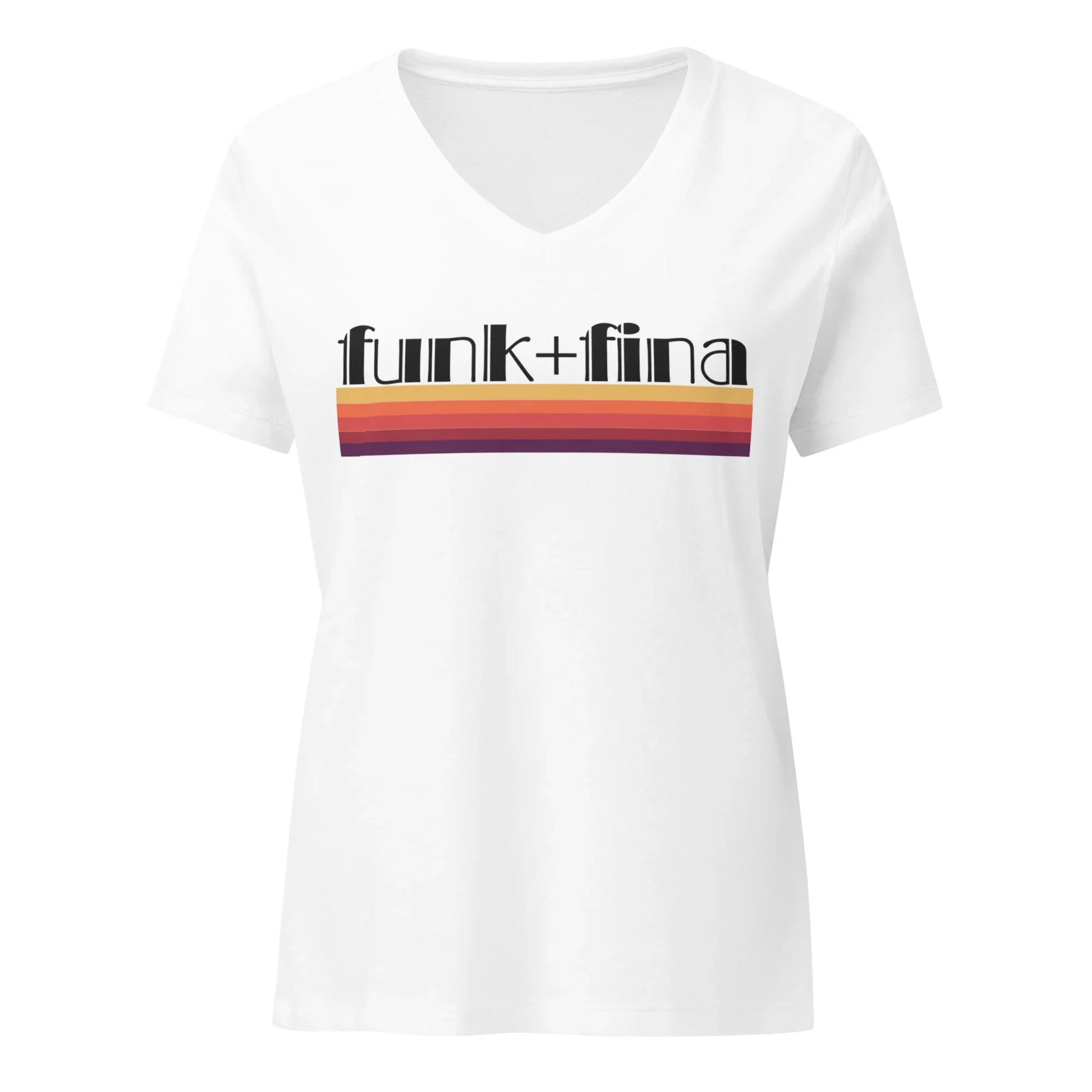 retro | vee-neck tee - f u n k + f i n a