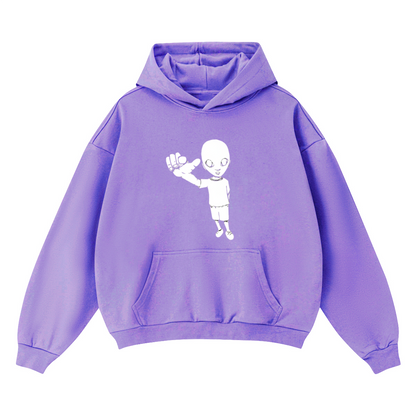 xTra drop shoulder baggy hoodie