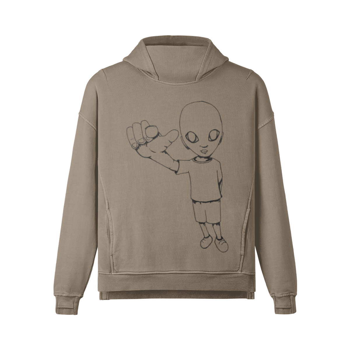 xTtra | turtle hoodie